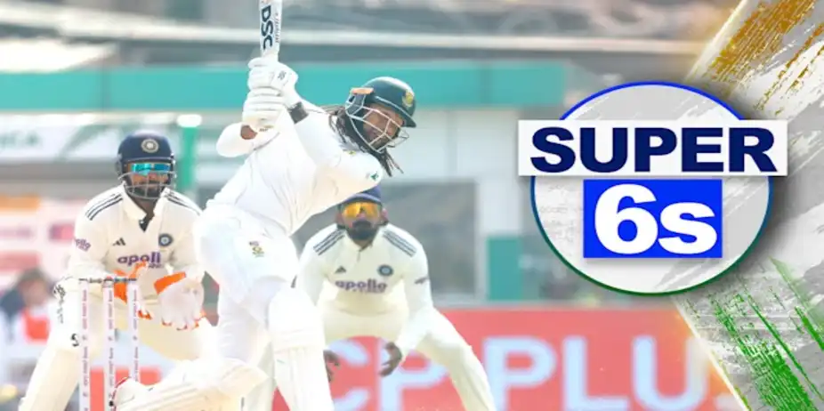 1st Test: SA Super 6s vs IND, 1st Innings