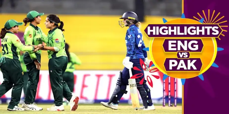 ENG W vs PAK W: Highlights