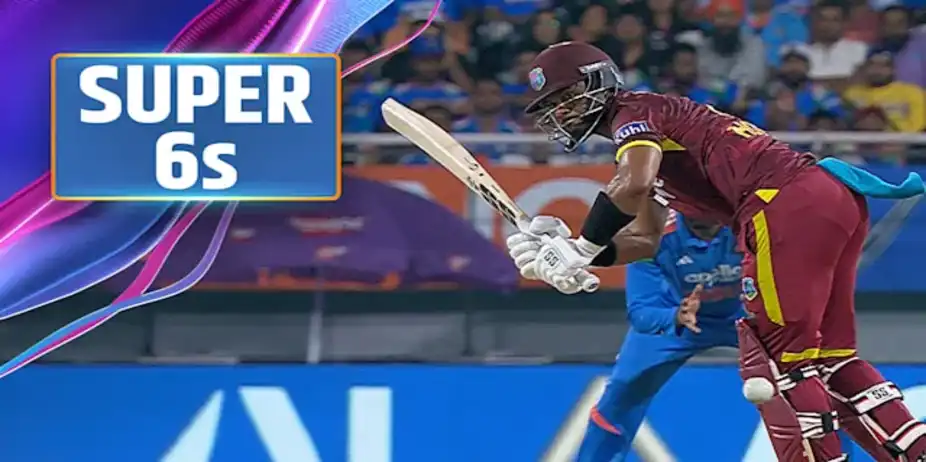 WI Super 6s vs IND in 3rd ODI