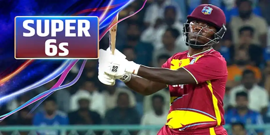 WI Super 6s vs IND in 1st T20I