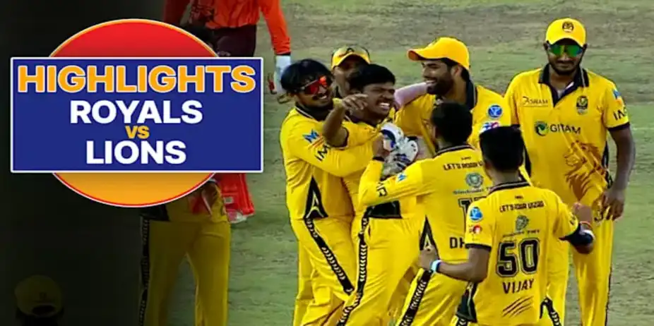 Royals of Rayalaseema vs Simhadri Vizag Lions: Highlights