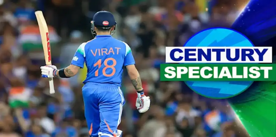 Kohli, The Ton Machine