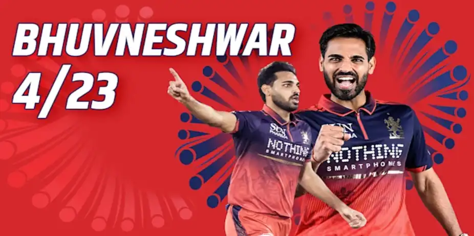 Bhuvneshwar's 4/23 vs MI