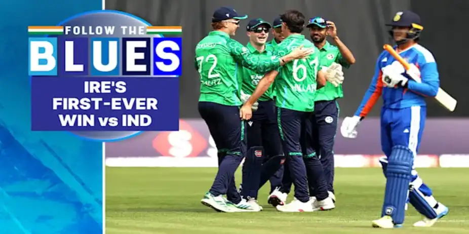 India Stunned in Belfast
