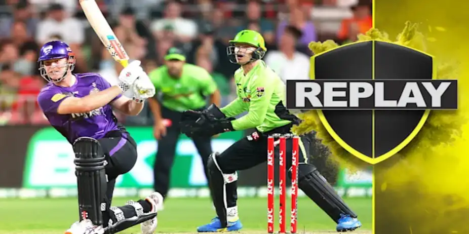 Sydney Thunder vs Hobart Hurricanes: Replay