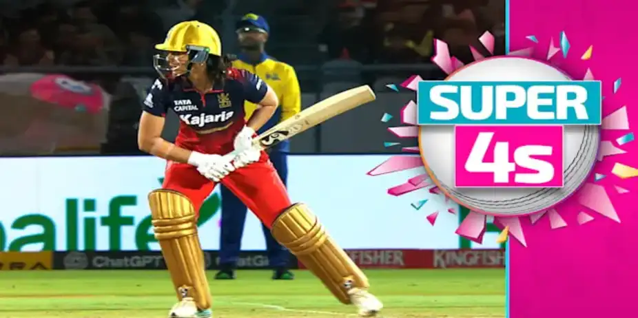 RCB Super 4s vs DC