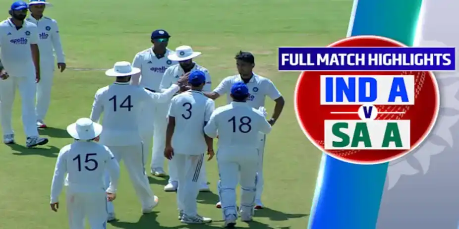 IND A vs SA A: 1st Unofficial Test, Full Match Highlights