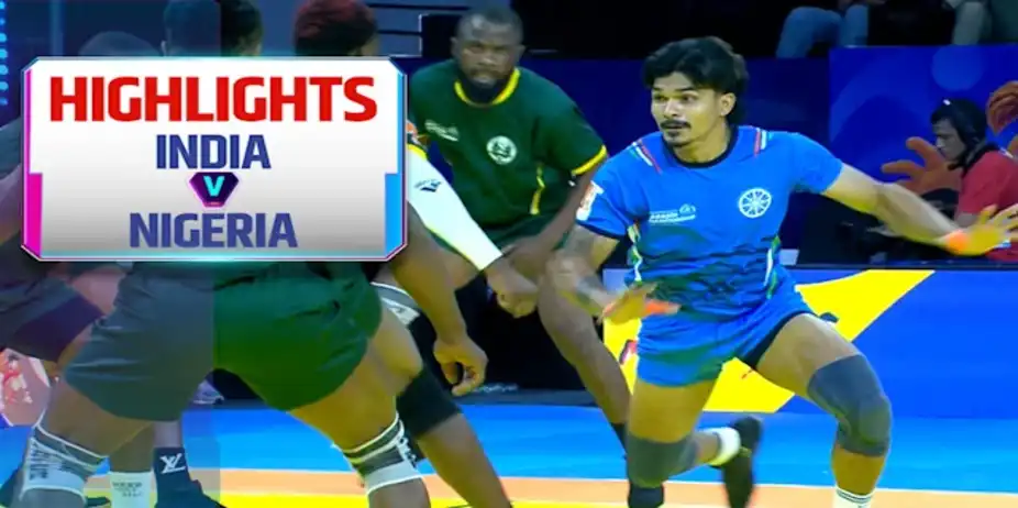 India vs Nigeria, Men's Group Stage: Highlights