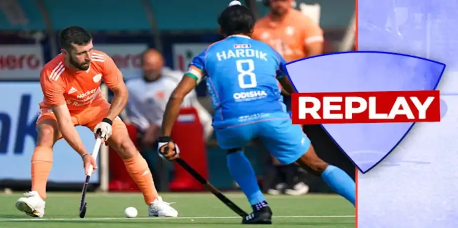 Replay: Netherlands vs India