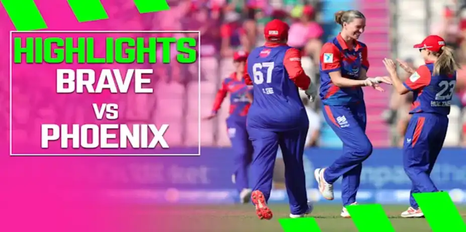 Southern Brave vs Birmingham Phoenix: Highlights