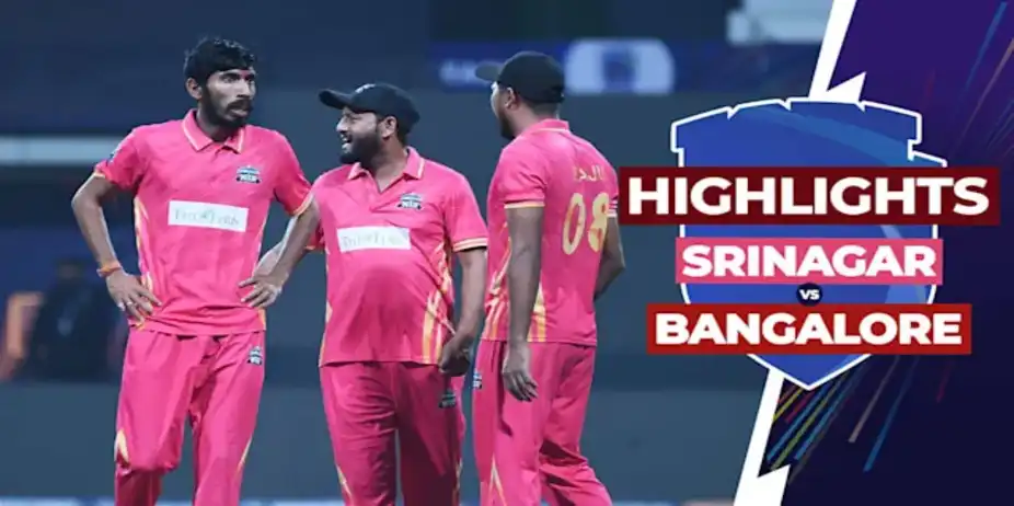 Eliminator: Srinagar Thump Bangalore