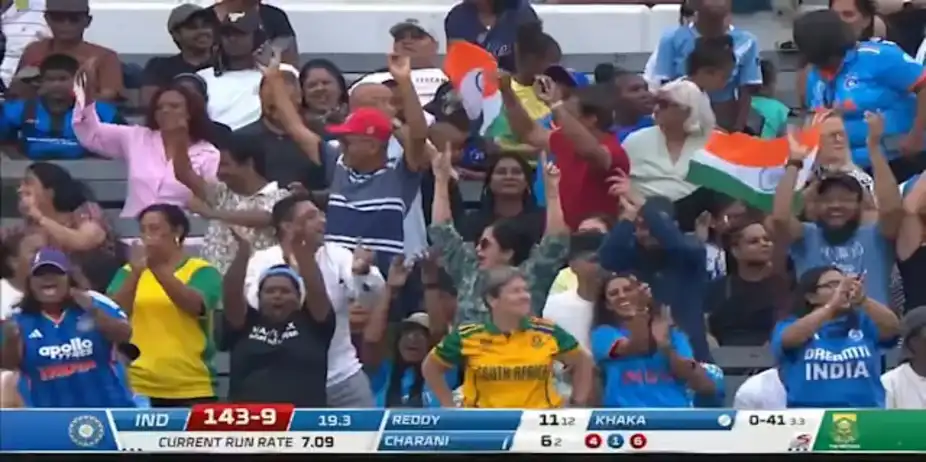 Sree Charani's Maximum!