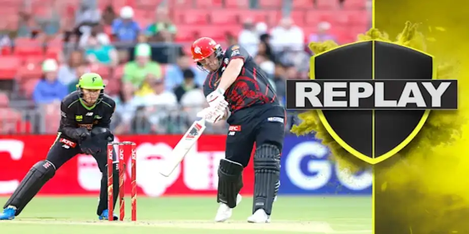 Sydney Thunder vs Melbourne Renegades: Replay