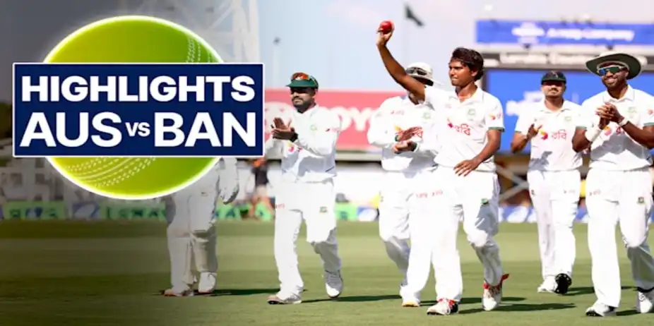 1st Test: Australia vs Bangladesh, Day 1 Highlights