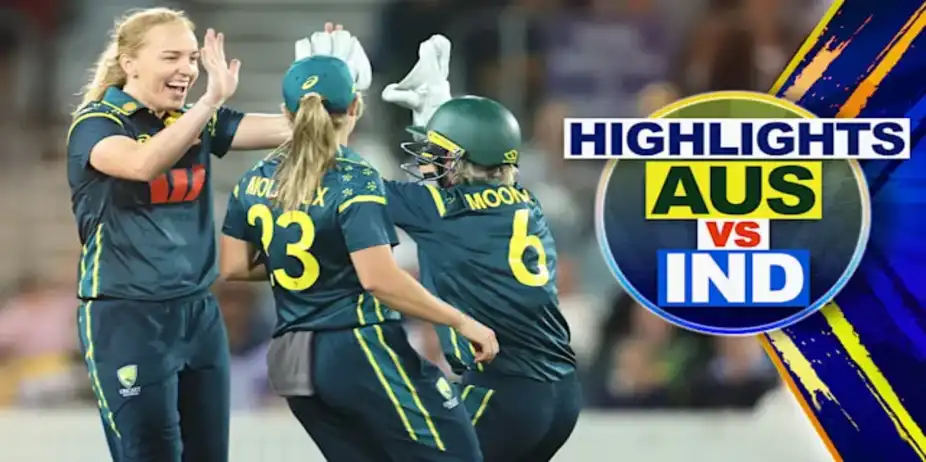 AUS W vs IND W: 2nd T20I, Highlights