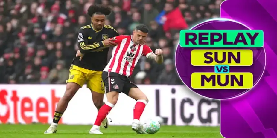 Sunderland vs Manchester United: Replay