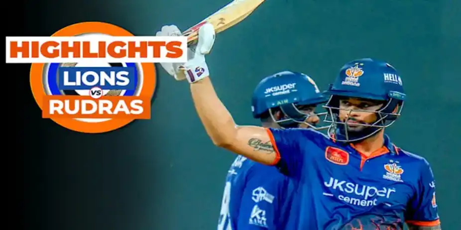 Gaur Gorakhpur Lions vs Kashi Rudras: Highlights