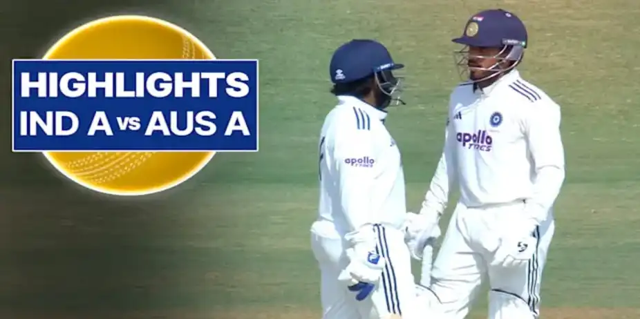 2nd Multi-day Match: IND A vs AUS A, Day 4 Highlights