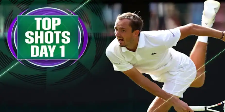 Top Shots of Day 1 ft. Medvedev and More