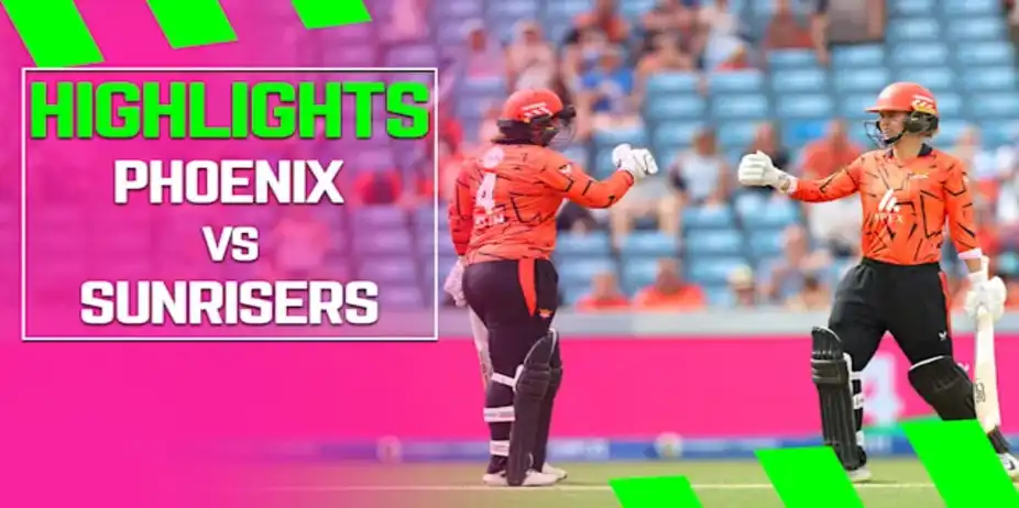 Birmingham Phoenix vs SunRisers Leeds: Highlights
