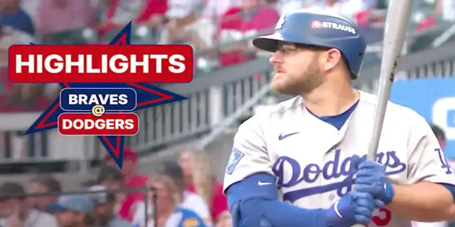 Atlanta Braves @ Los Angeles Dodgers: Game 4 Highlights
