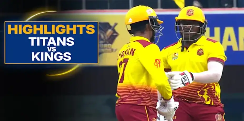 Ranchi Titans vs Koylanchal Super Kings: Highlights
