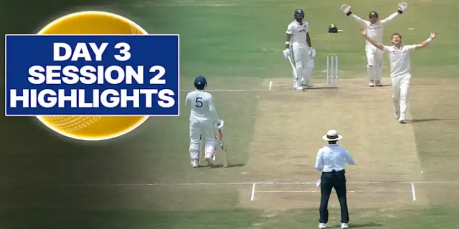 IND A vs AUS A: 1st Multi-day Match - Day 3, 2nd Session