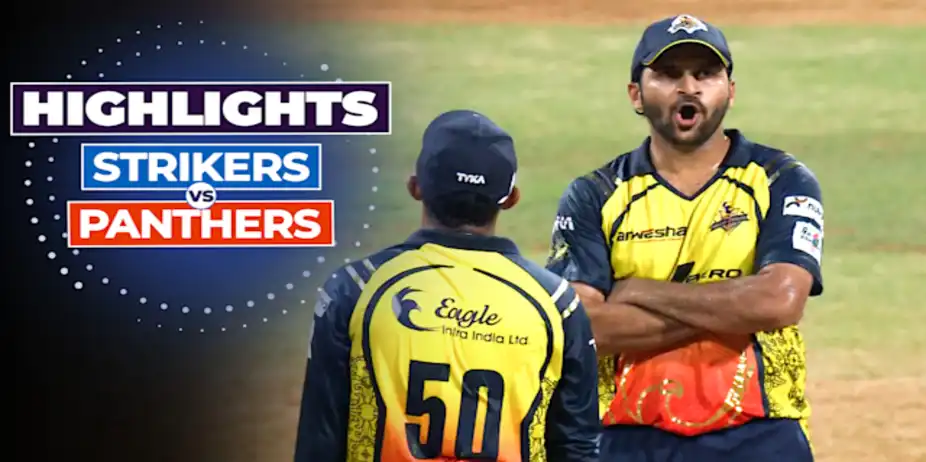 Eagle Thane Strikers vs North Mumbai Panthers: Highlights