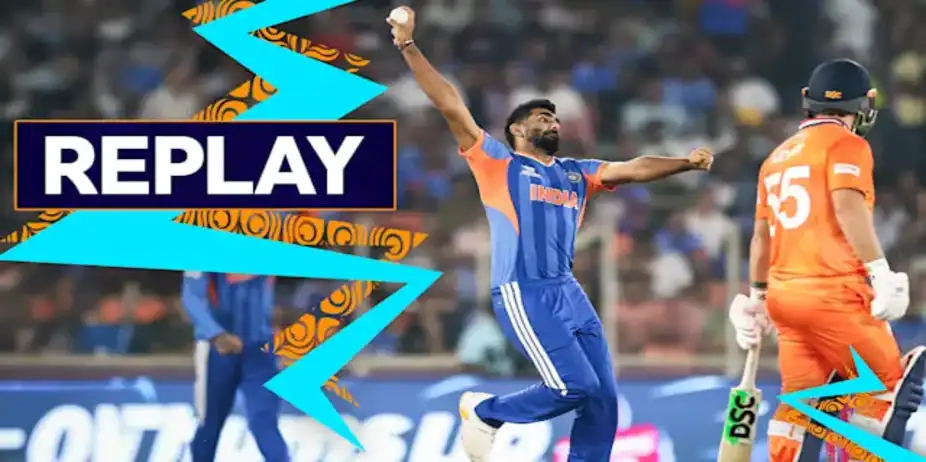 India vs Netherlands: Replay