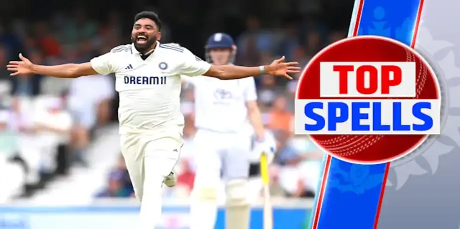Siraj's 4/86 vs ENG in 5th Test, 1st Inns