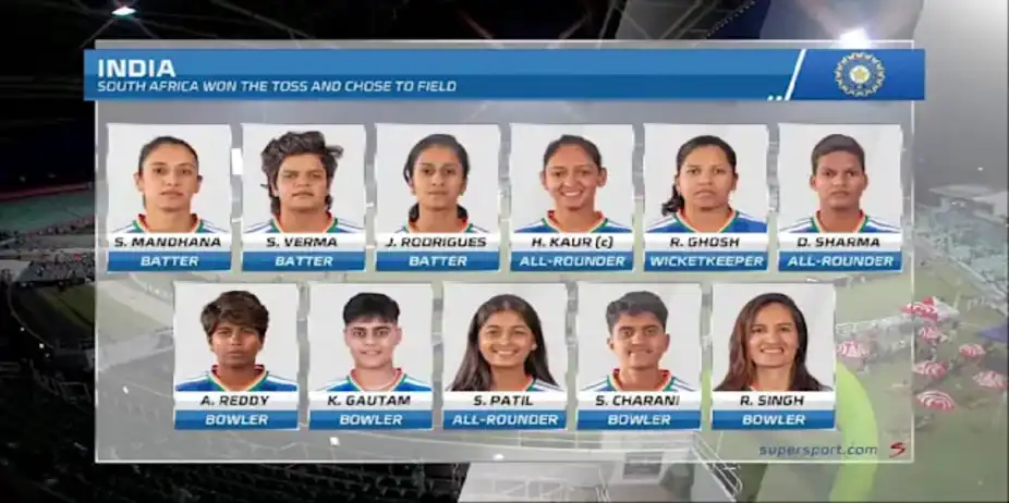 IND Women's XI!