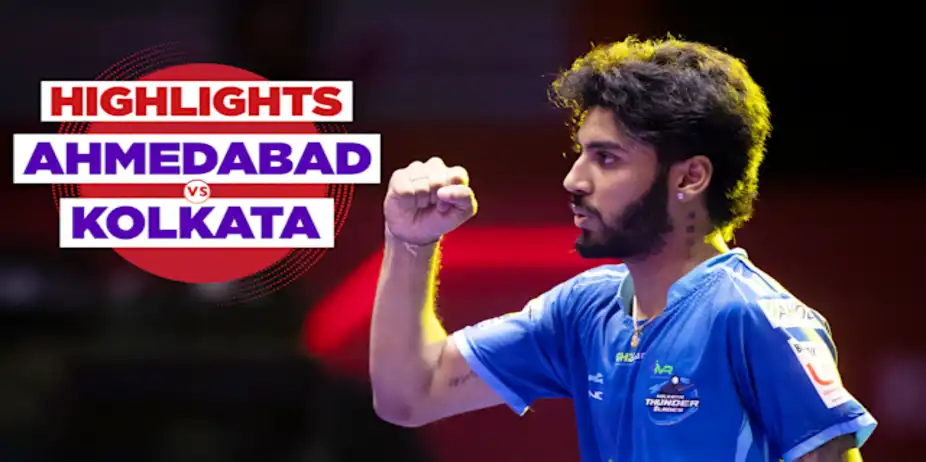 Ahmedabad APL Pipers vs HVR Kolkata Thunder Blades: Highlights