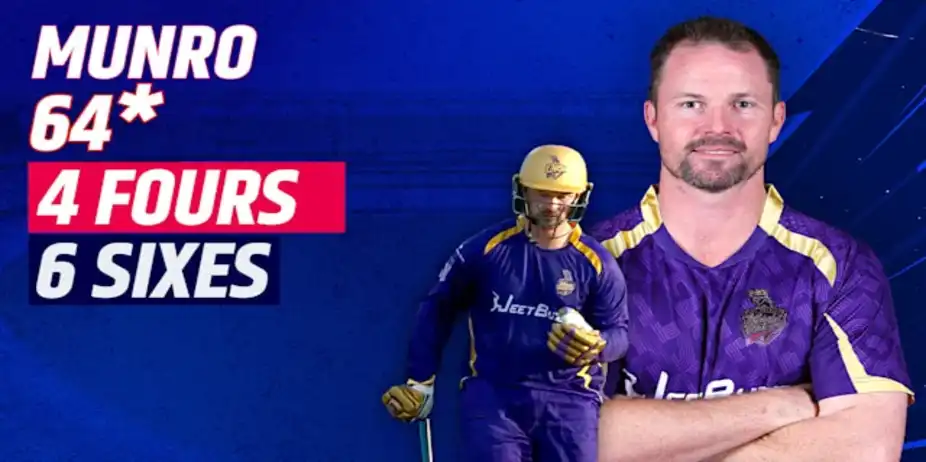 Munro's 64* vs San Francisco Unicorns