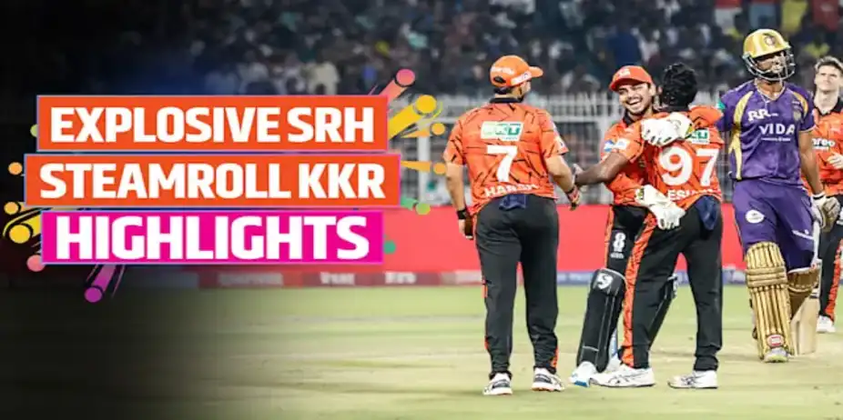 KKR vs SRH: Highlights