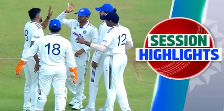 IND A vs SA A: 2nd Unofficial Test - Day 2, 1st Session Highlights