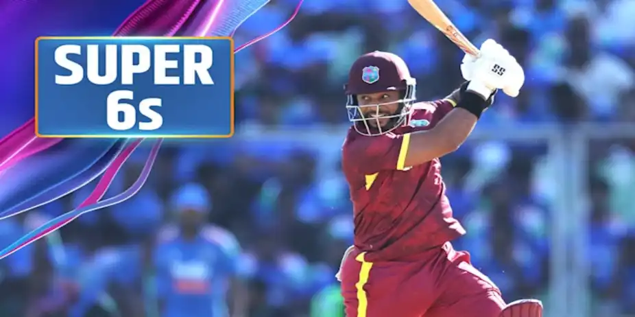 WI Super 6s vs IND in 1st ODI
