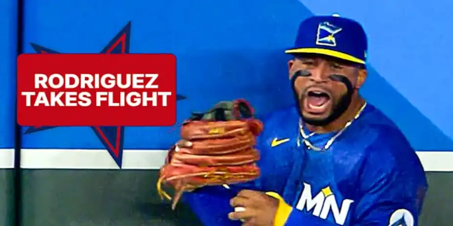 Rodriguez Defies Gravity in a Stunner