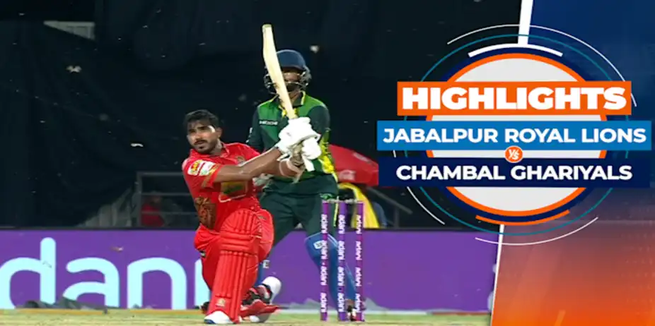 Jabalpur Royal Lions vs Chambal Ghariyals: Highlights