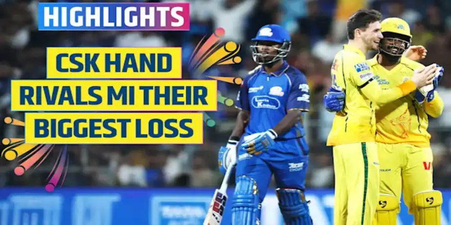 MI vs CSK: Highlights