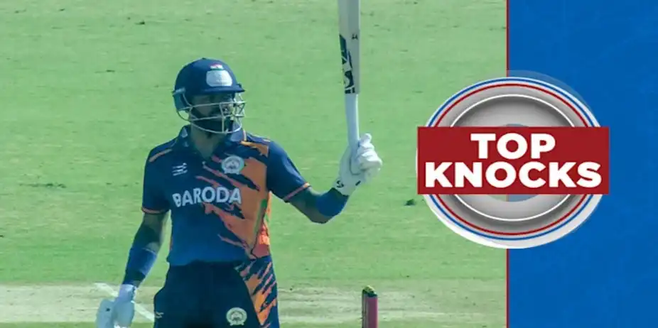 Hardik's 133 vs Vidarbha