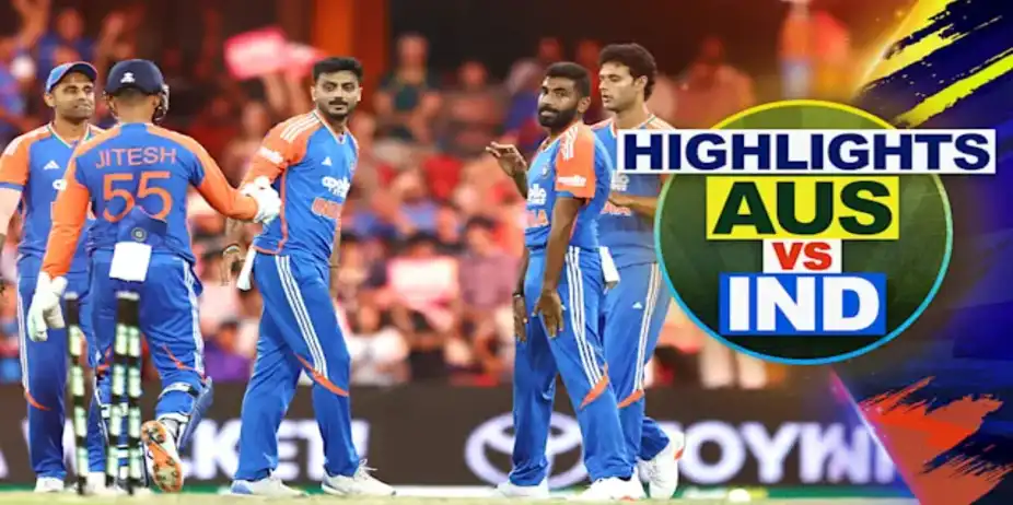 AUS vs IND: 4th T20I, Highlights