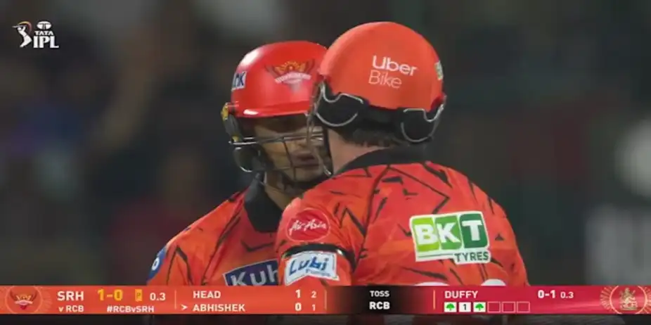 Abhishek Opens Account!