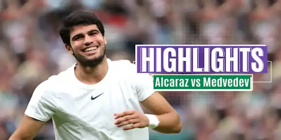 2023: Alcaraz Sinks Medvedev in SF