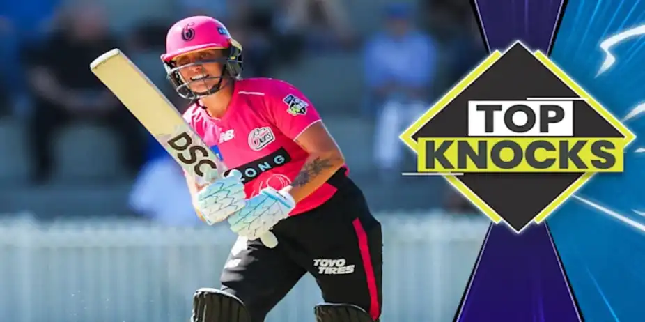 Gardner's 50 vs Melbourne Stars