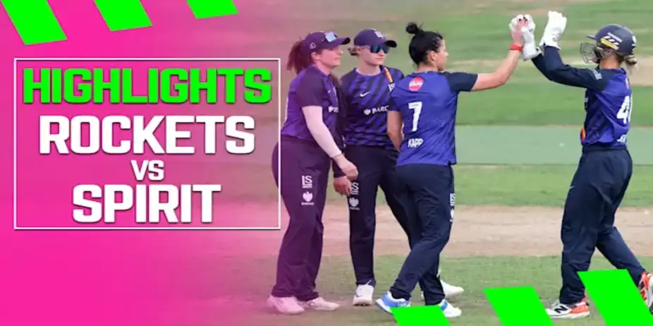 Trent Rockets vs London Spirit: Highlights