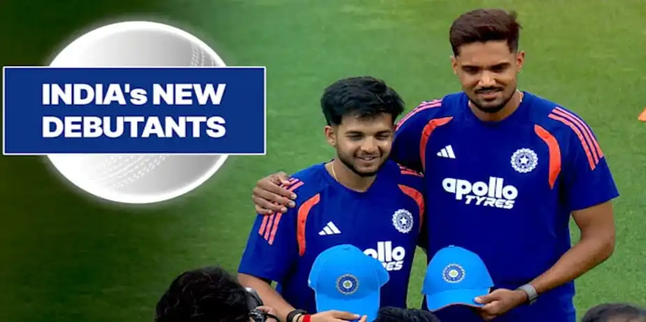 H Dubey, Brar Handed Maiden ODI Caps