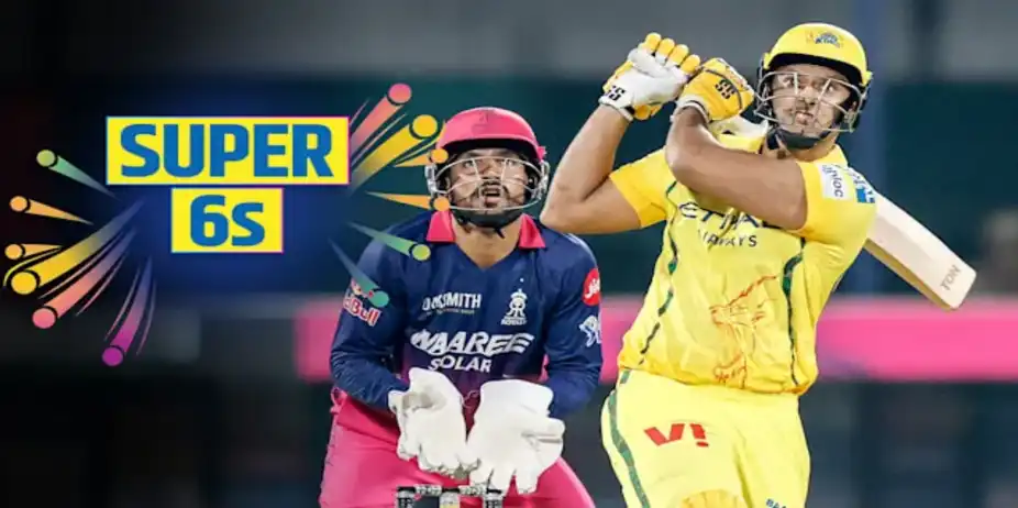CSK Super 6s vs RR