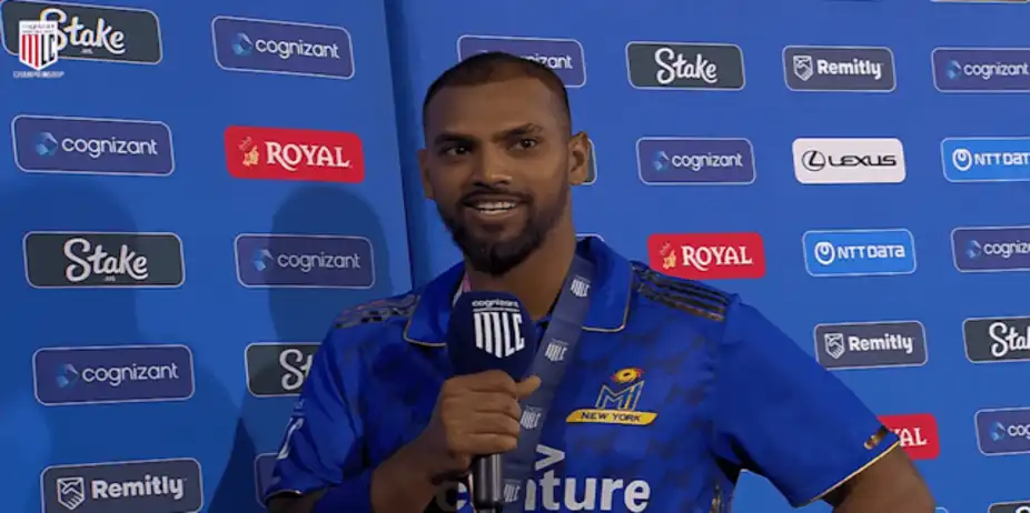 We're Here and We're Champs: Pooran