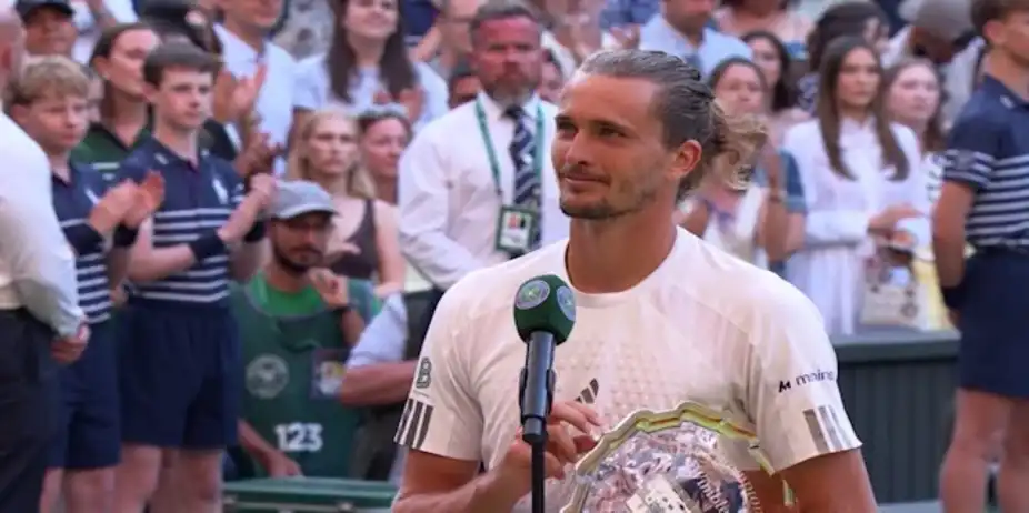 A Great Honour to Be Here: Zverev