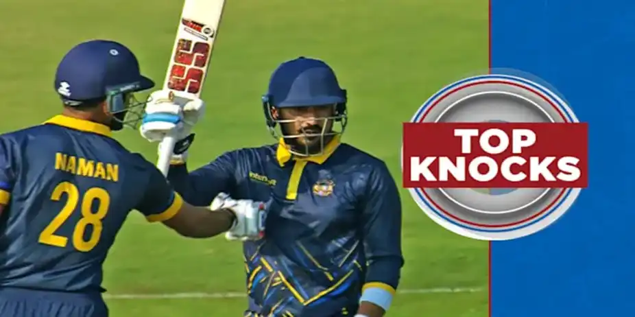 Anmolpreet's 100 vs Saurashtra in SF